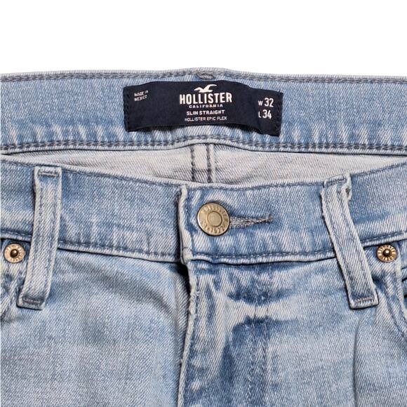 Hollister California Slim Straight Epic Flex Jeans - Picture 9 of 9